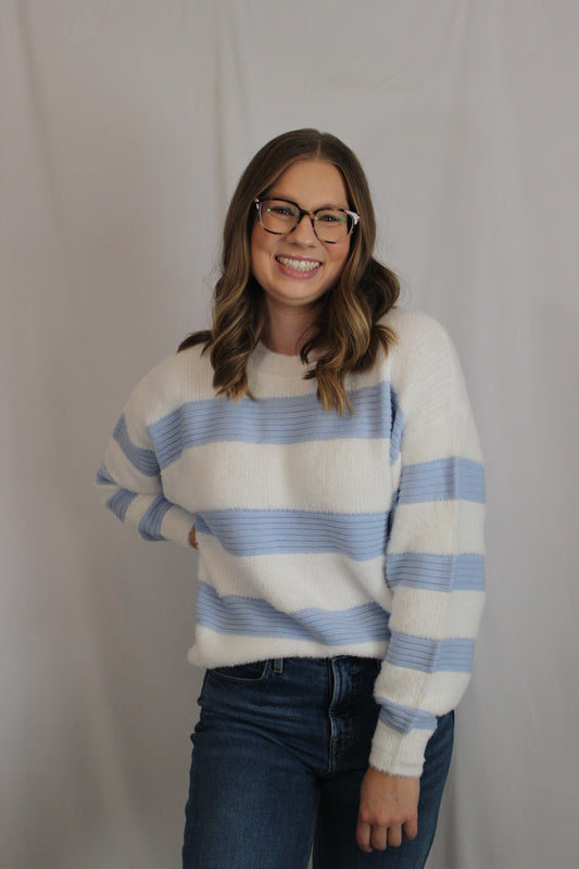 'Penelope' Stripe Sweater