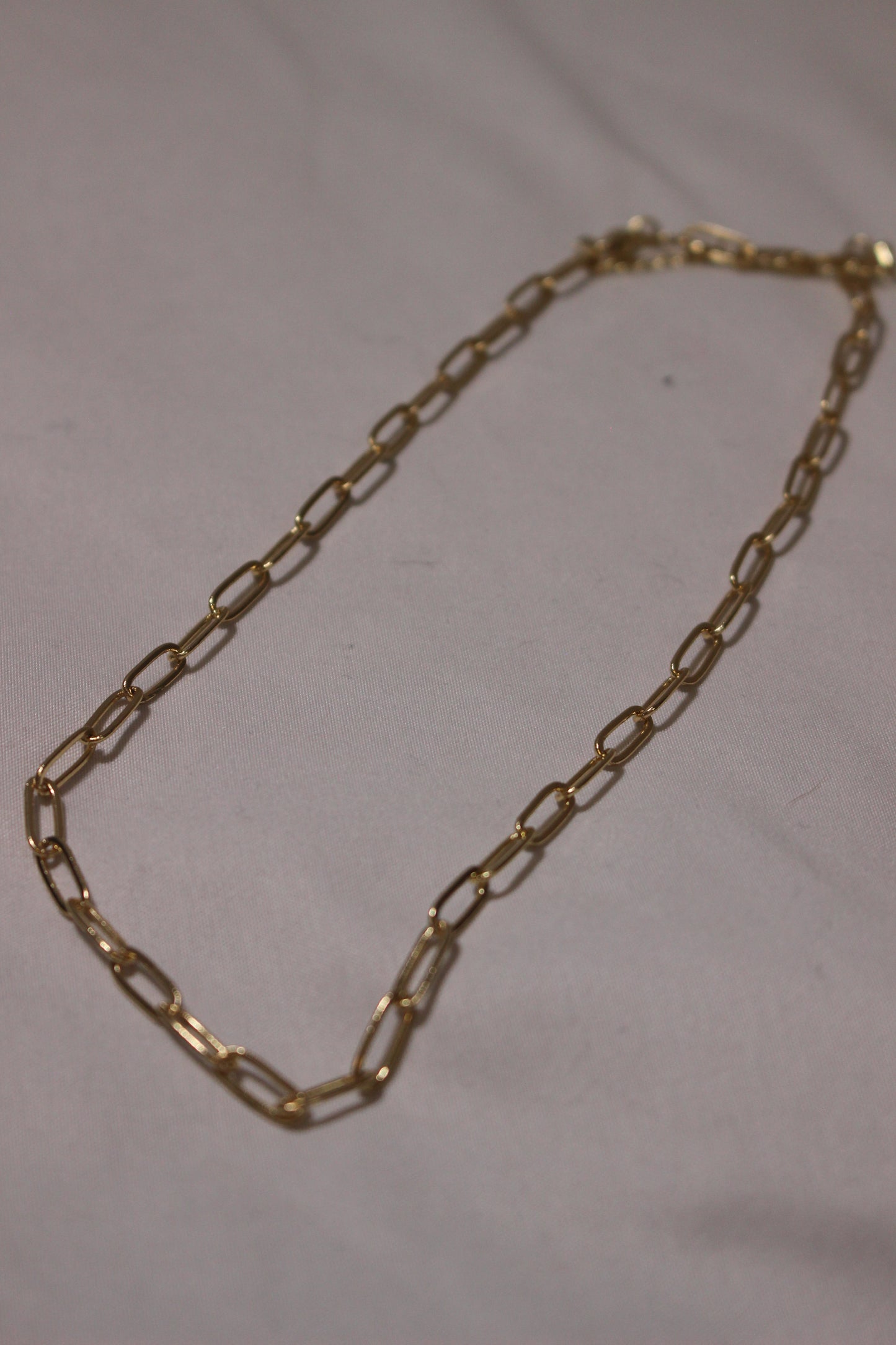 Paperclip Link Chain Necklace