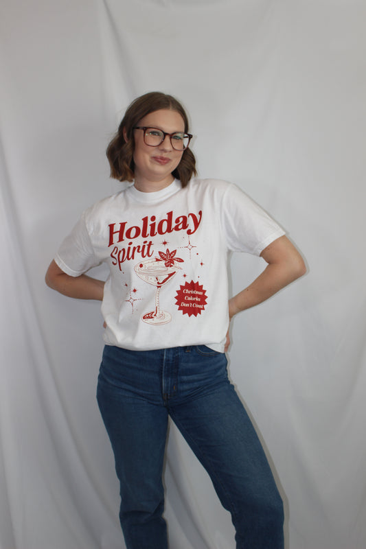 Holiday Spirit Graphic T-shirt