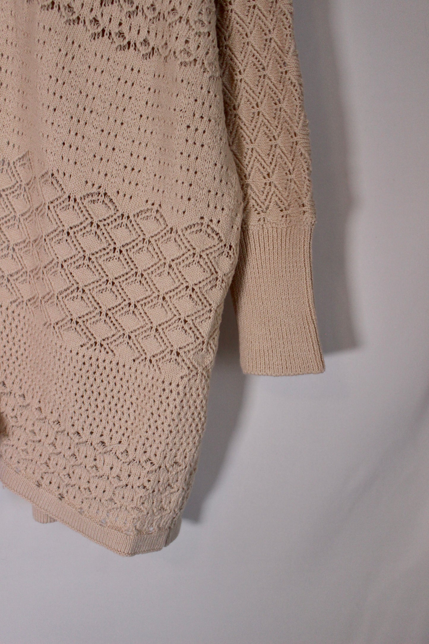 'Alisha' Crochet Knit Cardigan