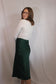 'Holly' Satin Midi Skirt