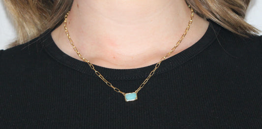 'Seaside' Pendant Necklace