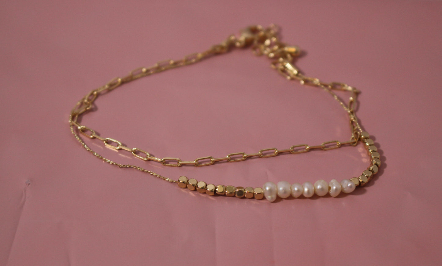 'Maui' Pearl Chain Bracelet