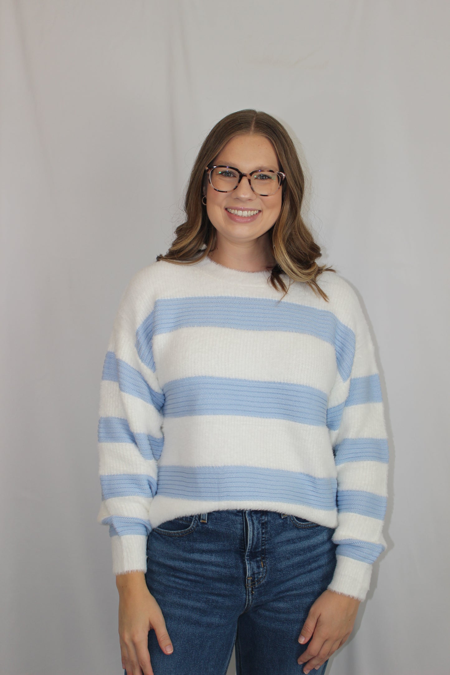 'Penelope' Stripe Sweater