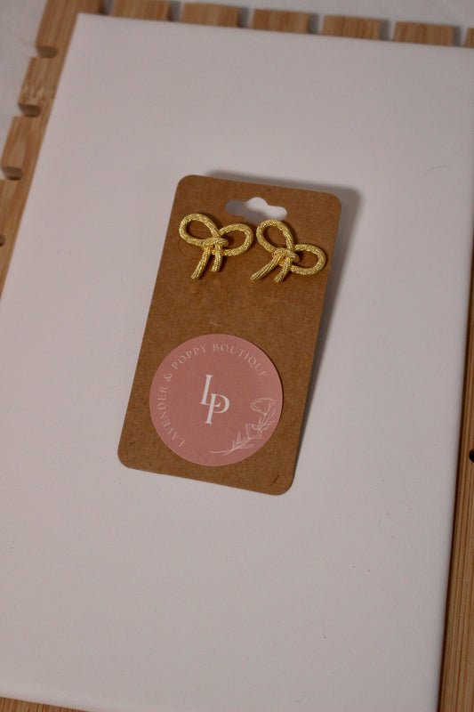 'Samantha' Bow Earrings