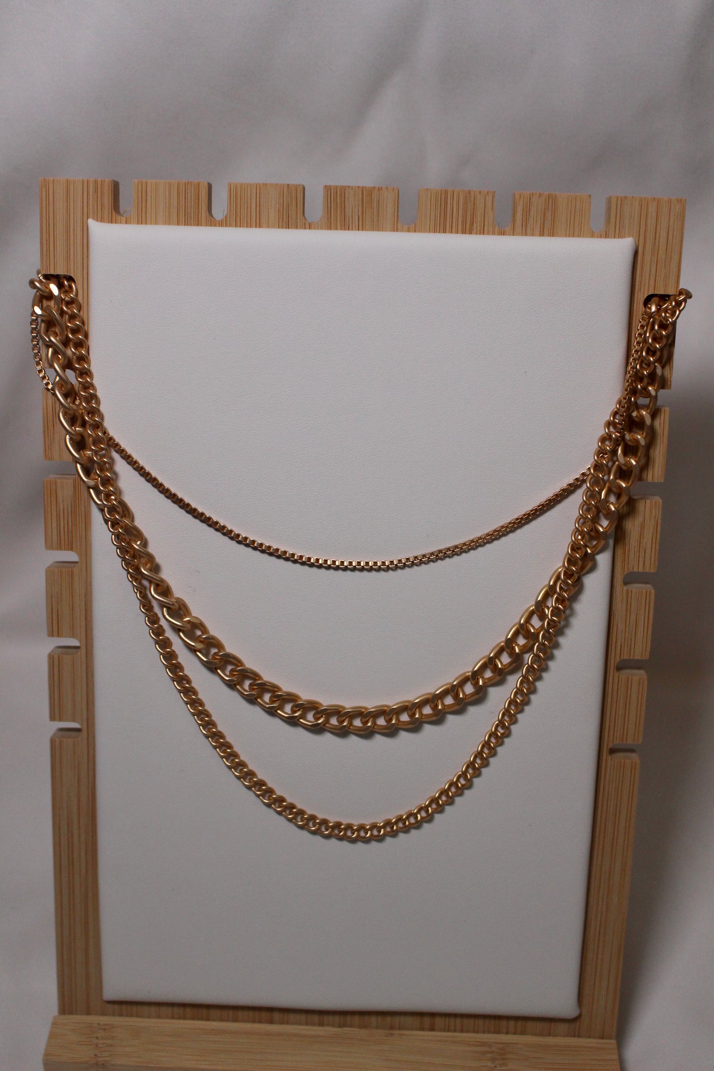 'Tess' Layered Chain Necklace