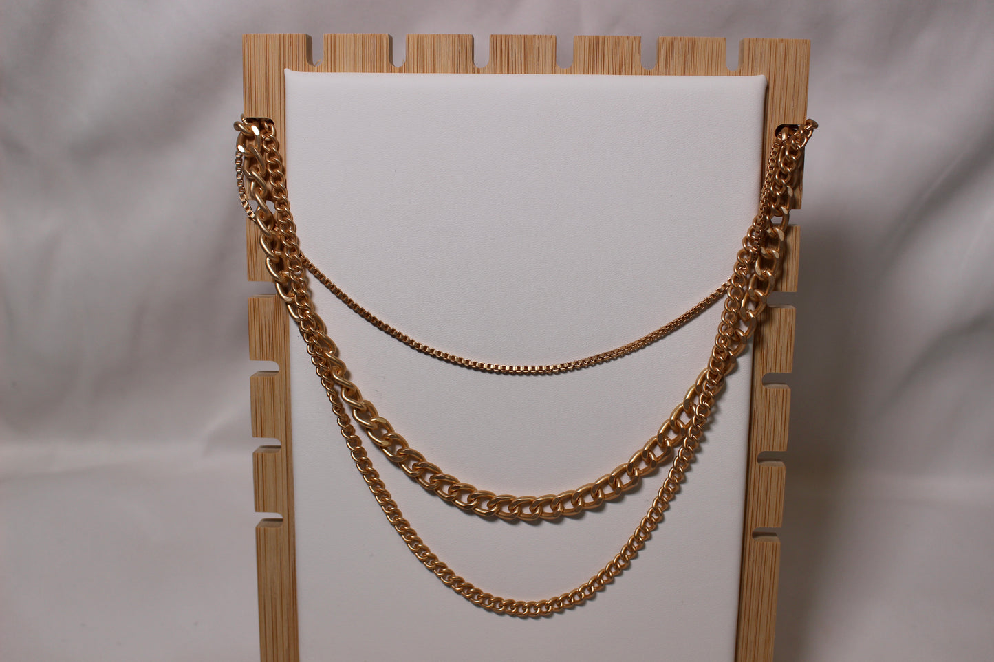 'Tess' Layered Chain Necklace