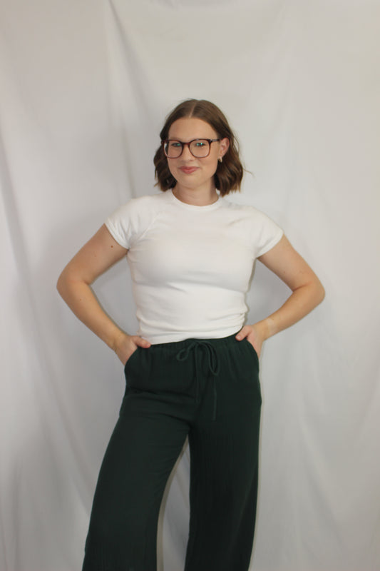 'Elena' Wide Leg Pants