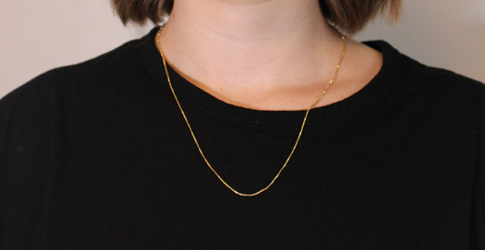 'Heidi' Box Chain Necklace