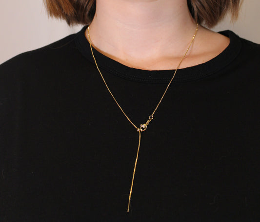 'Heidi' Box Chain Necklace
