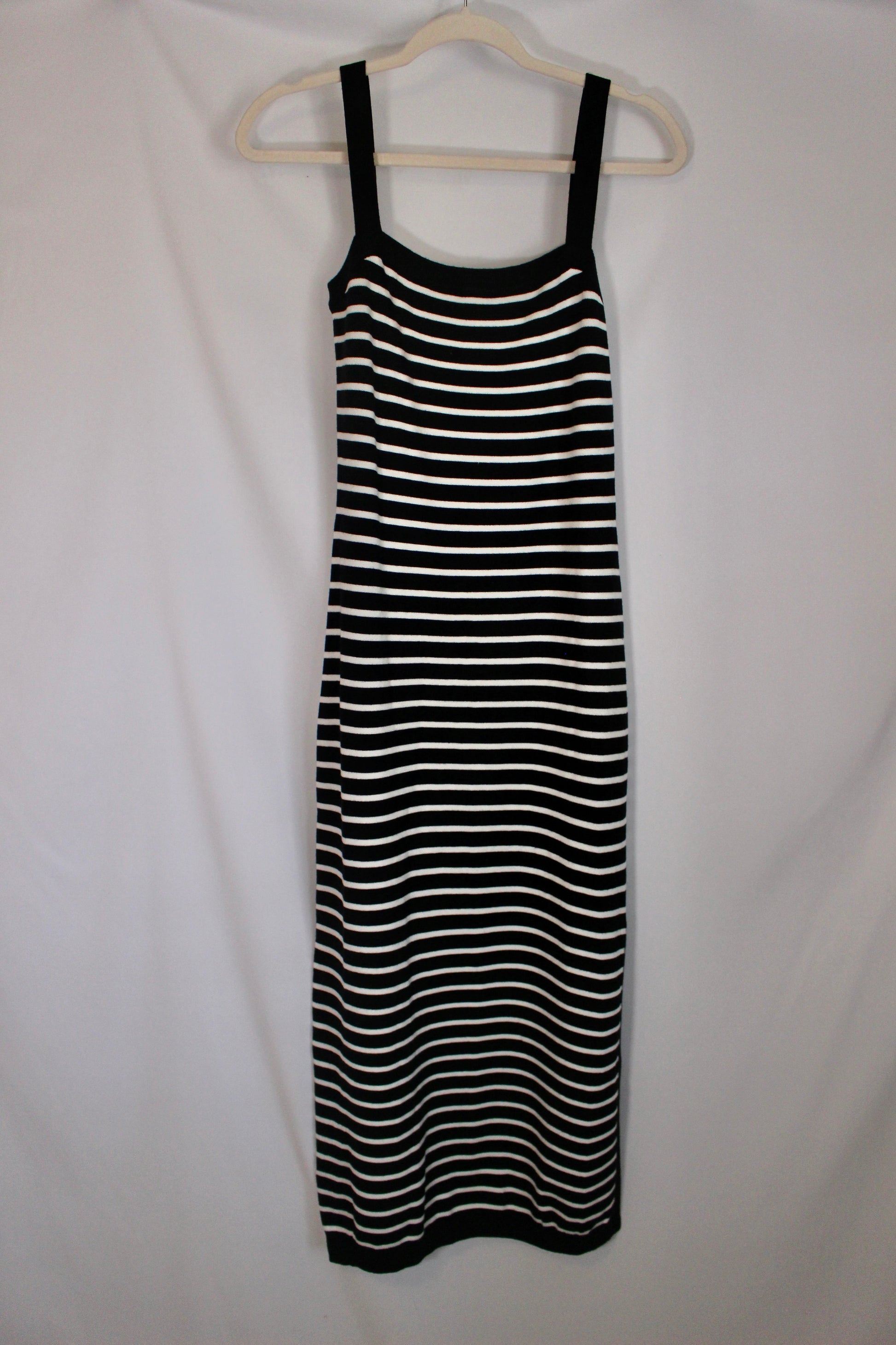 Jackie' Striped Knit Midi Dress Lavender and Poppy Jackie' Striped Knit Midi Dress Lavender and Poppy