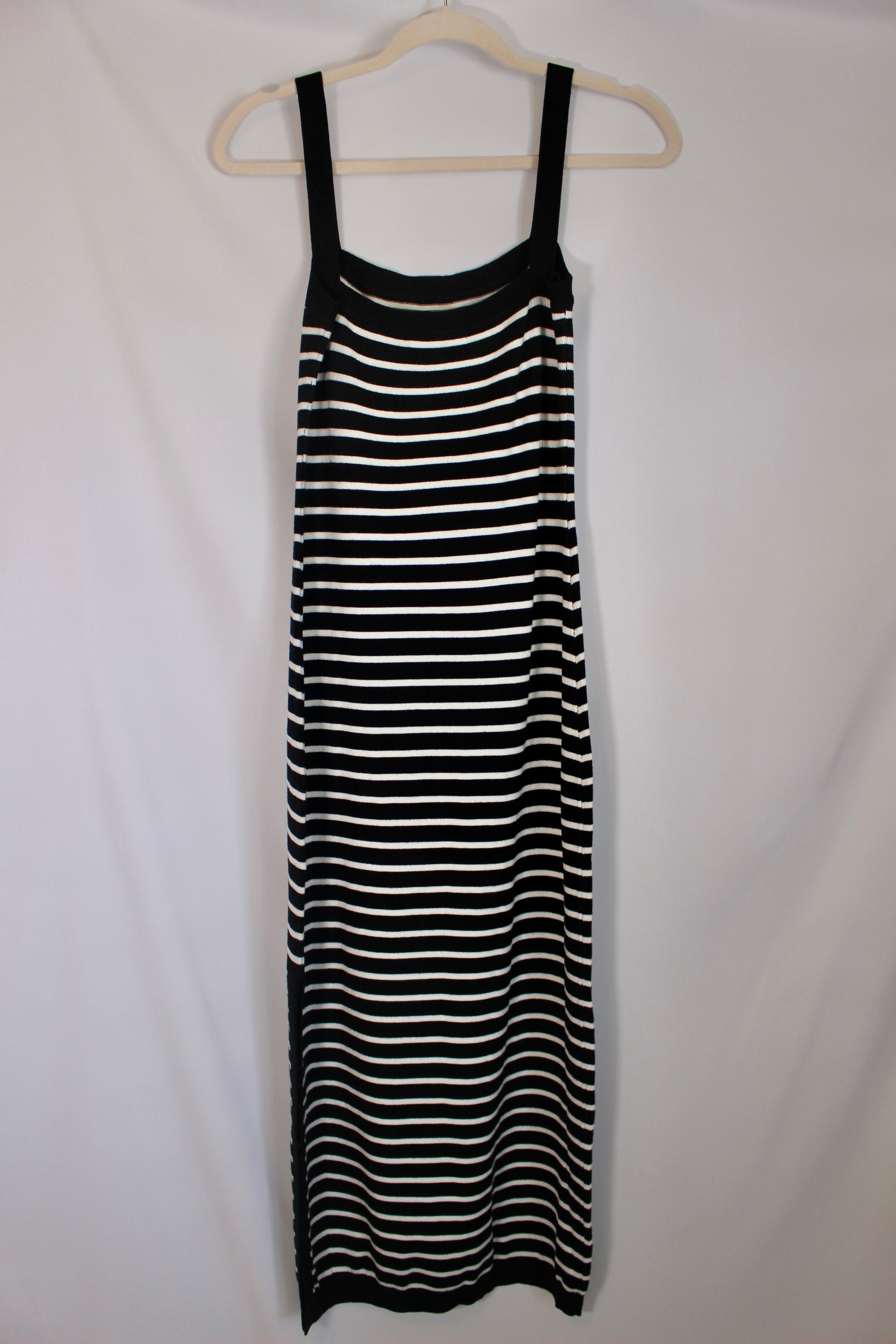 Jackie' Striped Knit Midi Dress Lavender and Poppy Jackie' Striped Knit Midi Dress Lavender and Poppy