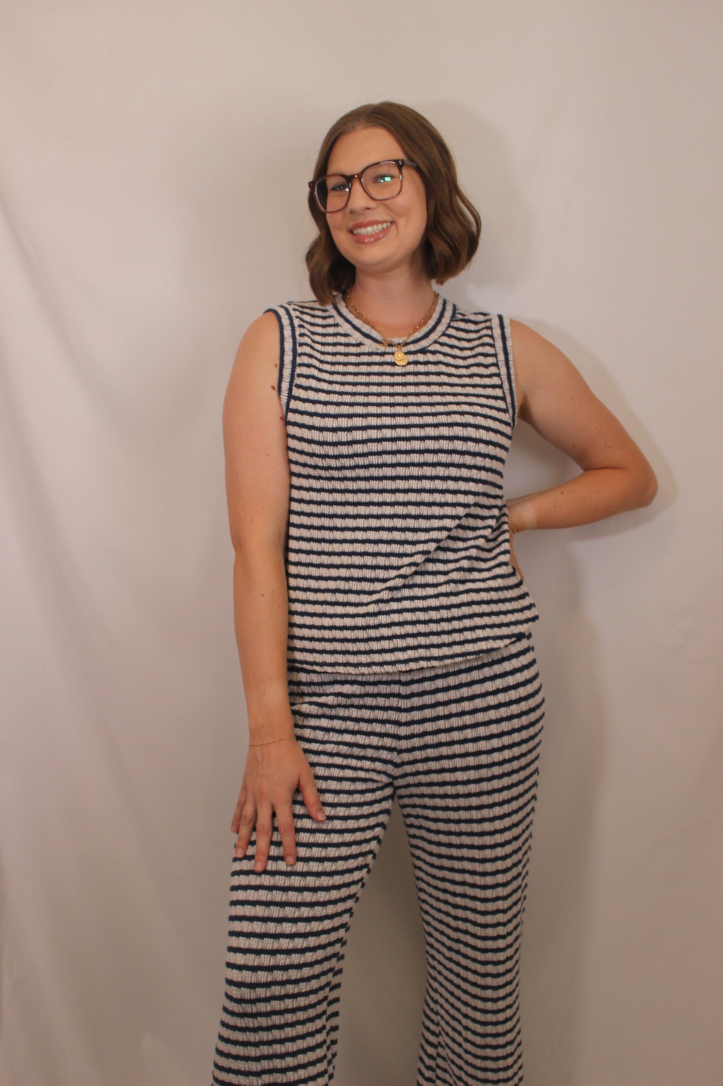 'Josie' Stripe Lounge Pants