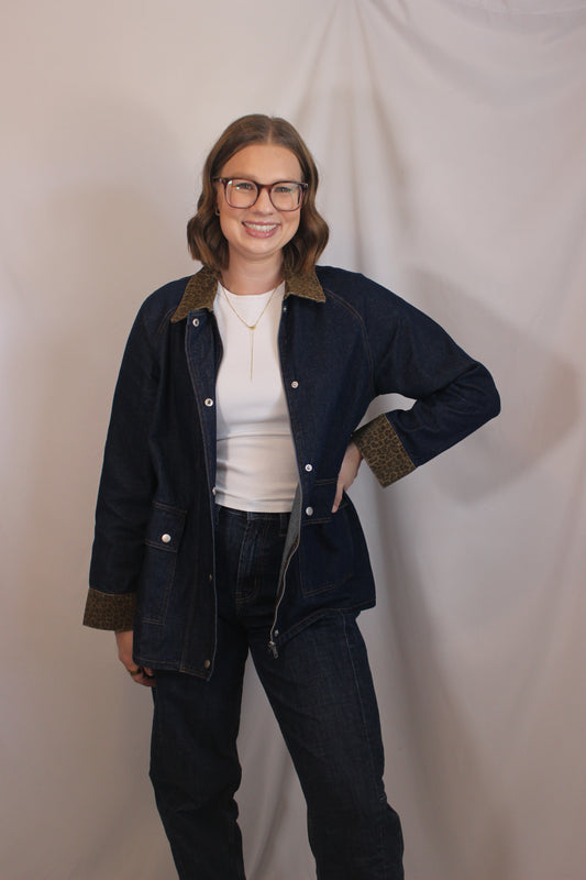 'Penny' Denim Barn Jacket