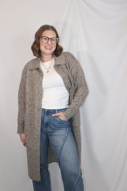 'Brooklyn' Maxi Sweater Cardigan
