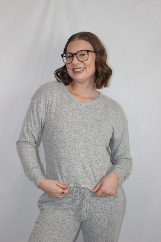 'Ivy' Long Sleeve Lounge Top