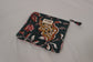 Green & Red Quilted Coin Pouch