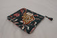 Green & Red Quilted Coin Pouch