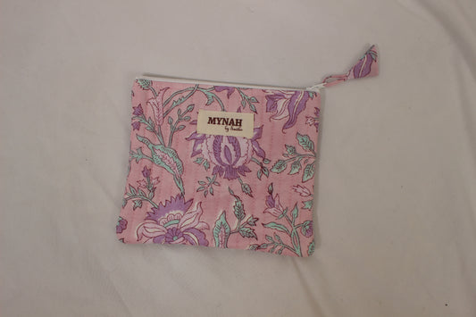 Lavender Quilted Coin Purse