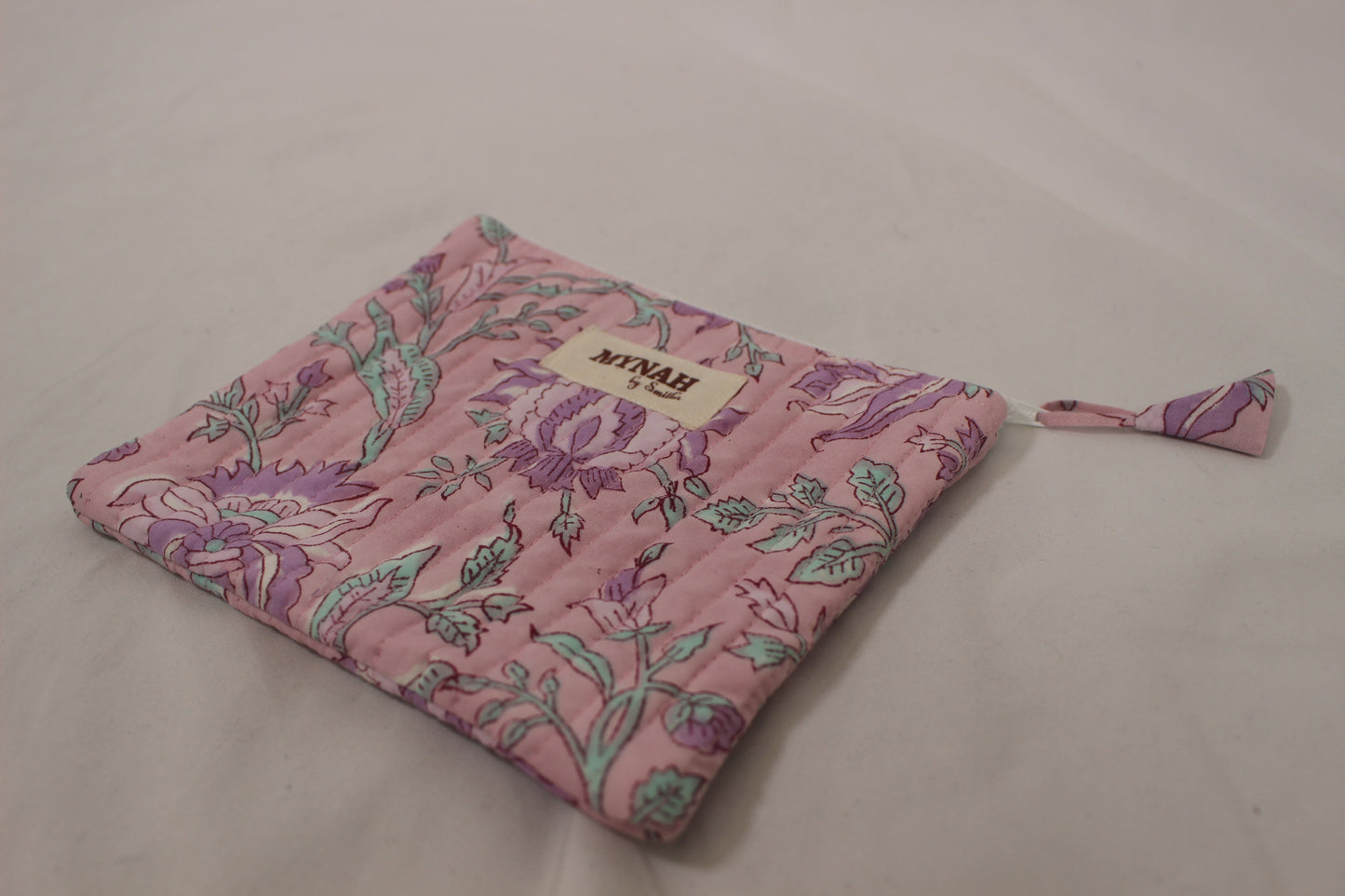 Lavender Quilted Coin Purse