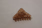 Spotted Mini Triangle Claw Clip