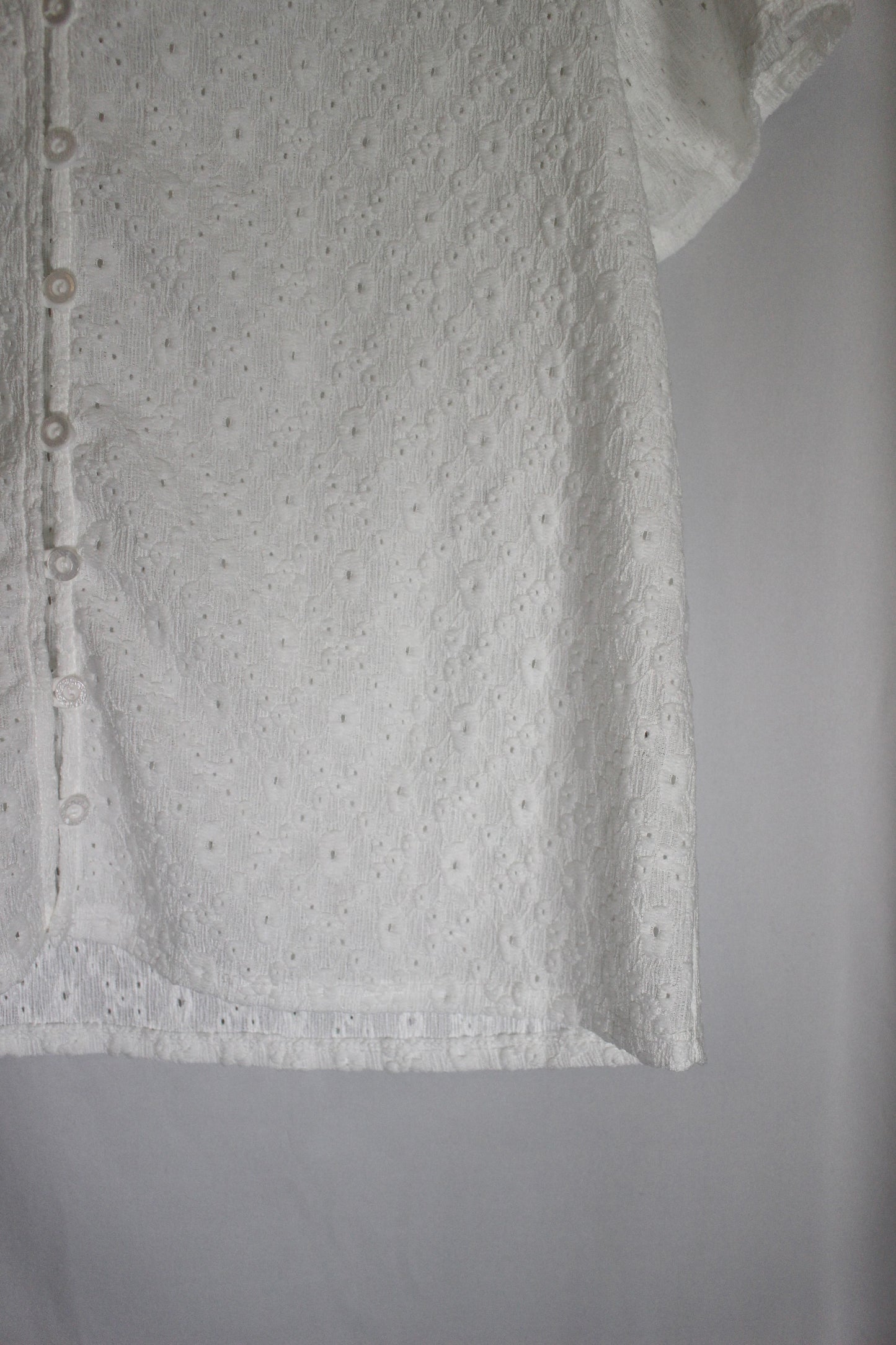 'Eleanor' Eyelet Top