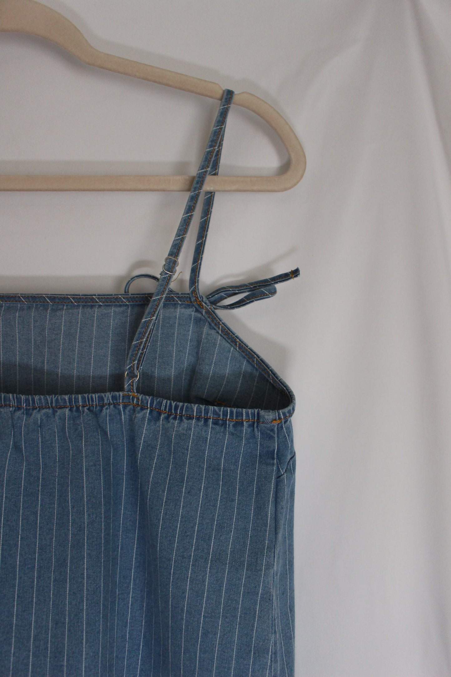 'Scottie' Stripe Denim Tank