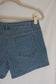 'Scottie' Stripe Denim Shorts