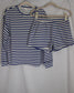 'Charlie' Stripe Lounge Top