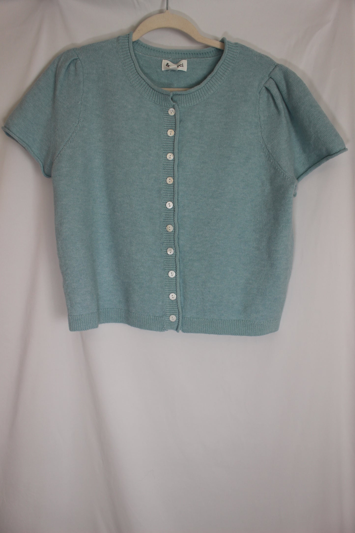'Charlotte' Short Sleeve Cardigan Top