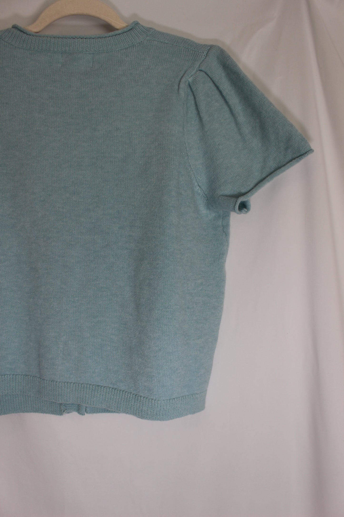 'Charlotte' Short Sleeve Cardigan Top