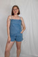 'Scottie' Stripe Denim Tank