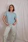 'Charlotte' Short Sleeve Cardigan Top