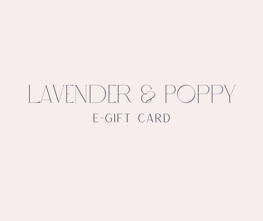 Lavender & Poppy Gift Card